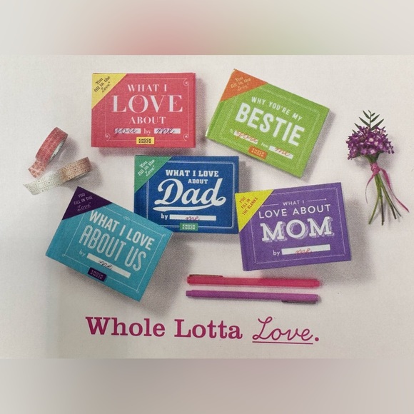 You Fill in the Love ❤️ Books for Mom, Dad, Bestie, Sister, Grandpa,etc - Picture 4 of 4